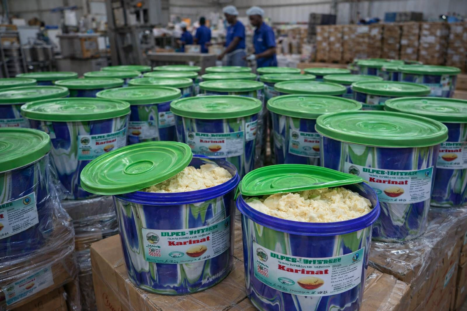 Professional packaging formats – BlueWave Supply shea butter