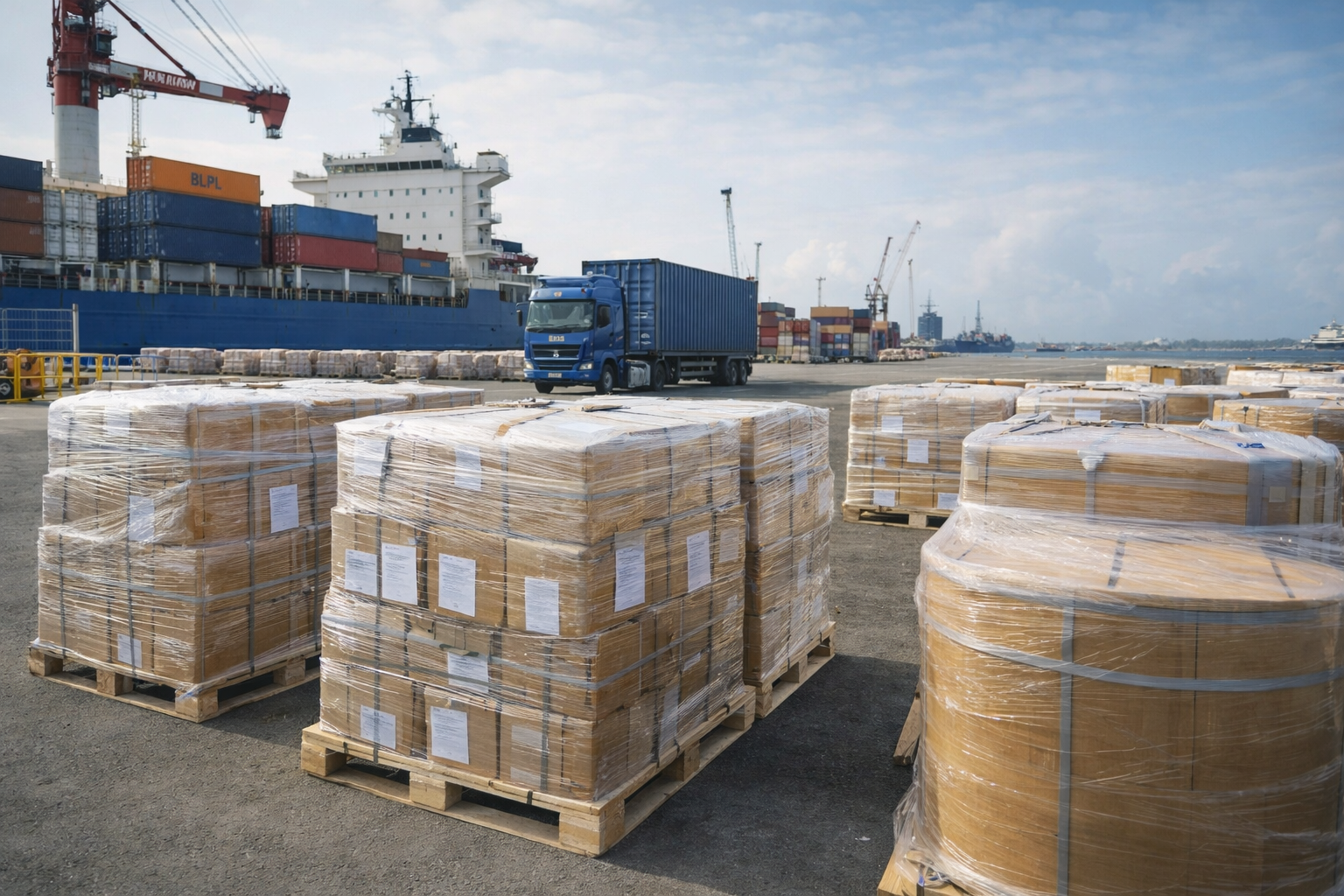 Export and logistics BlueWave Supply
