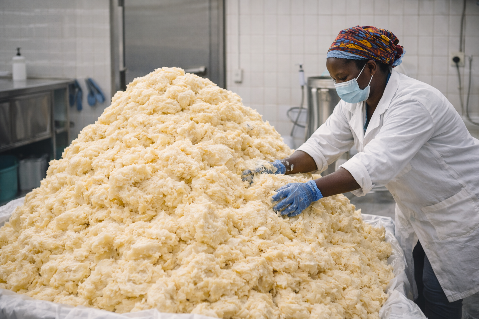 Organic shea butter quality control laboratory – BlueWave Supply